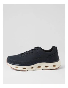 Floa Navy Nubuck Sneakers