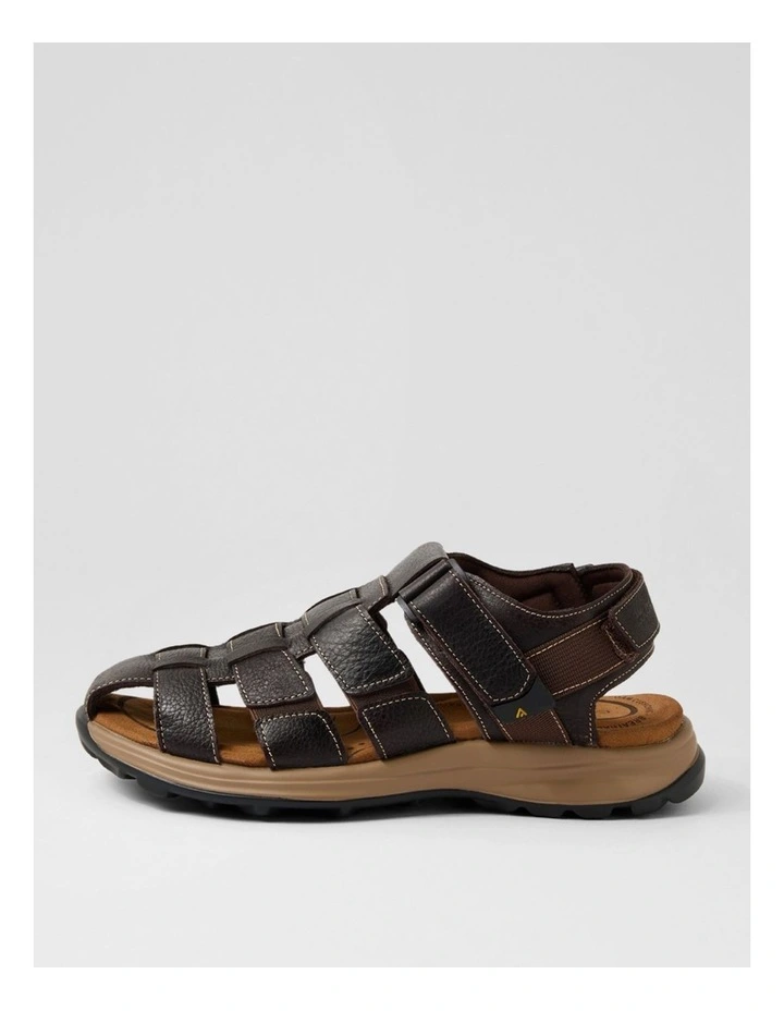 Taco Brown Leather Sandals image 1