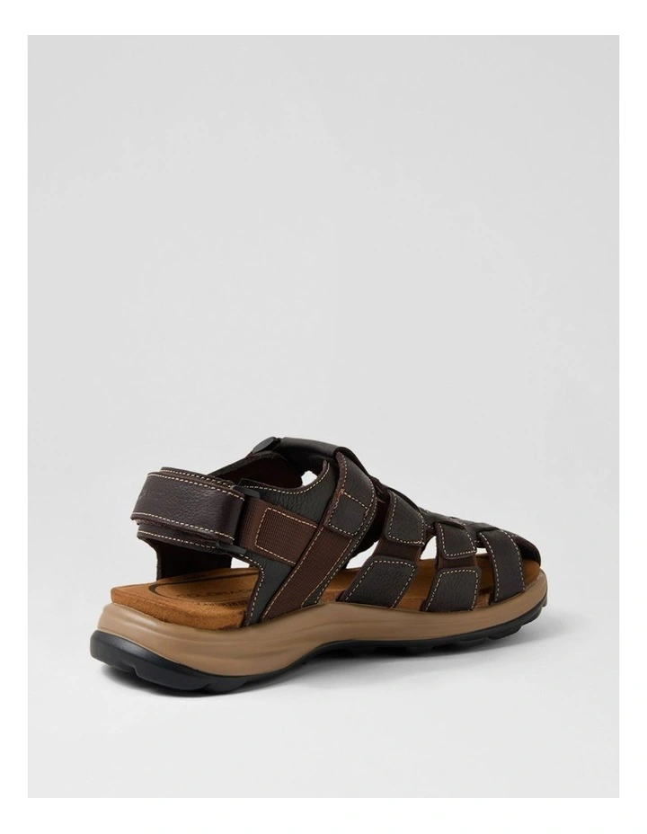 Taco Brown Leather Sandals image 3