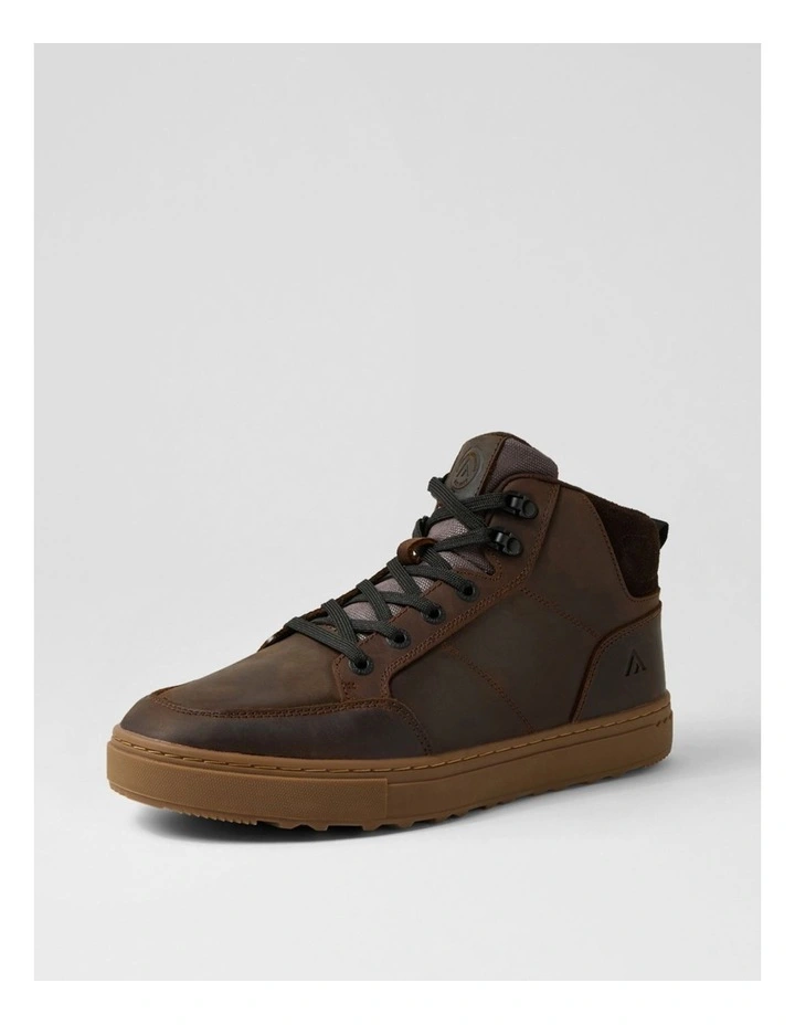 Cheech Brown Crazyhorse Leather Lace Up Boots image 2