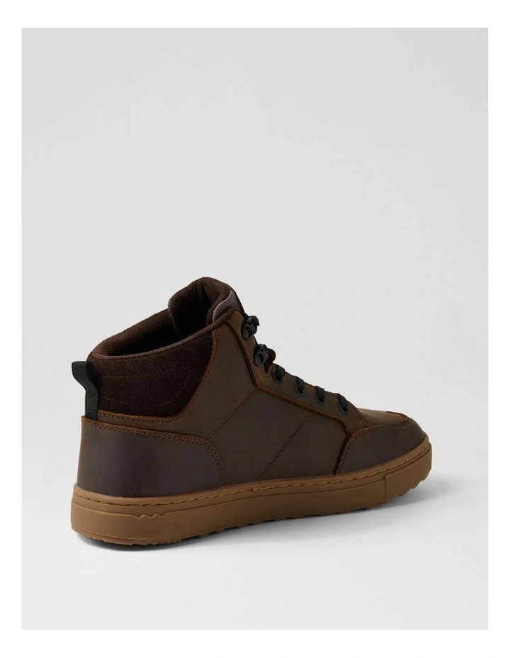 Cheech Brown Crazyhorse Leather Lace Up Boots image 3