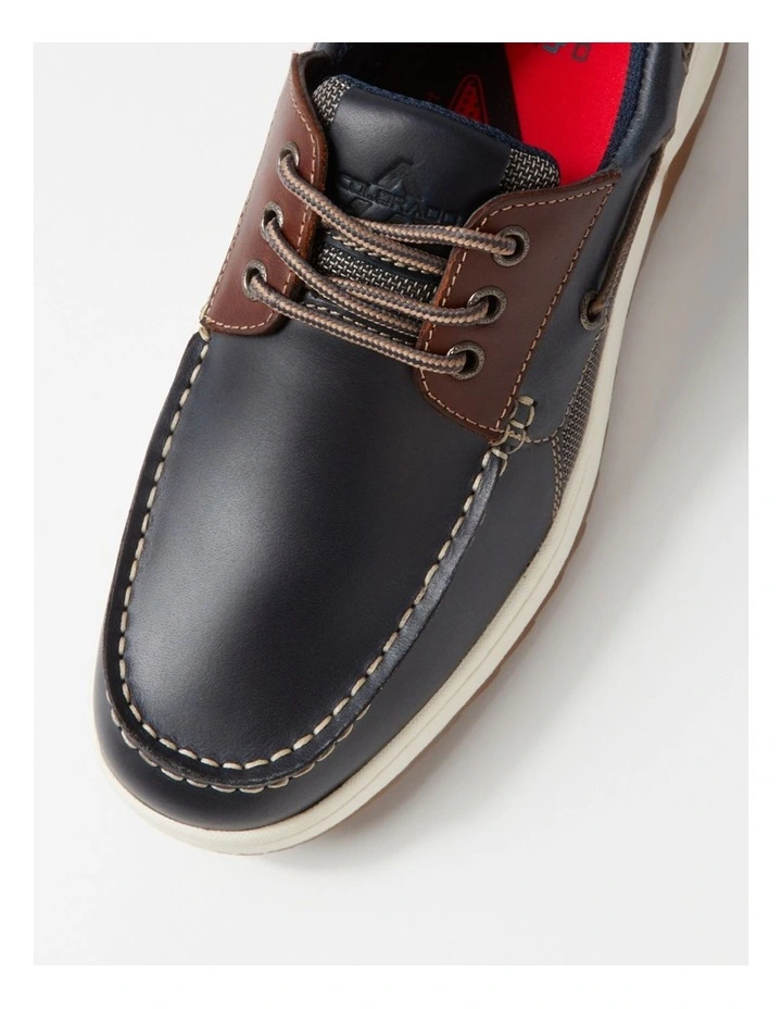 GULL NAVY PULL UP LEATHER image 4