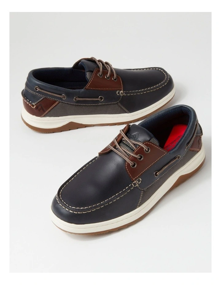 GULL NAVY PULL UP LEATHER image 5