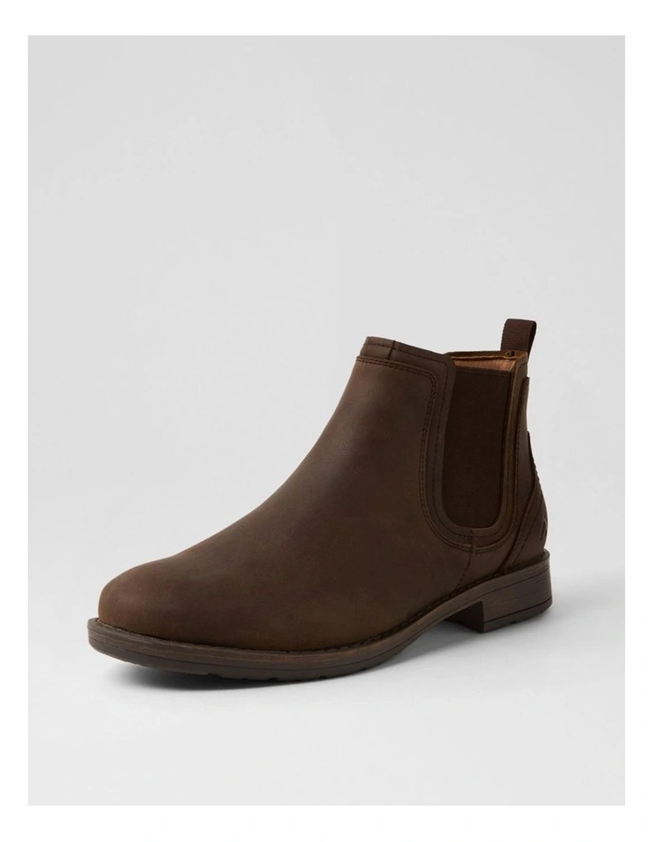 Lizz Brown Crazyhorse Leather Chelsea Boots image 2