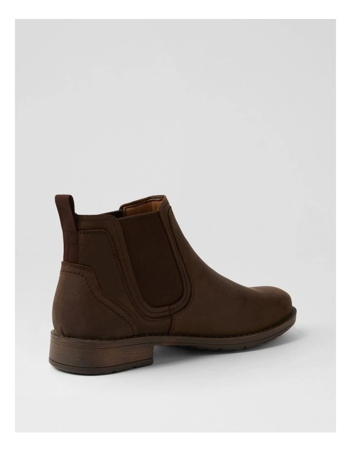 Lizz Brown Crazyhorse Leather Chelsea Boots image 3