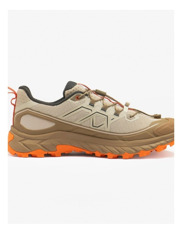 Decathlon - Mens low-rise hiking boots, MH900 Light - Beige/Orange image 3