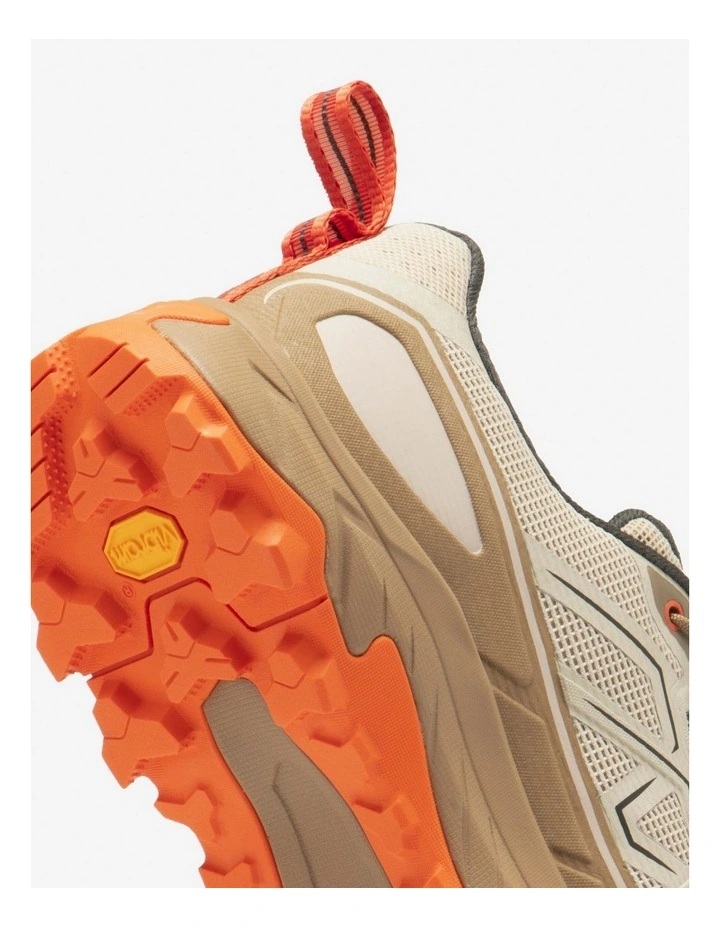 Decathlon - Mens low-rise hiking boots, MH900 Light - Beige/Orange image 5