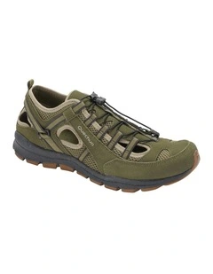 Decathlon - Quechua Mens Hiking Sandals NH500 Fresh Olive Green