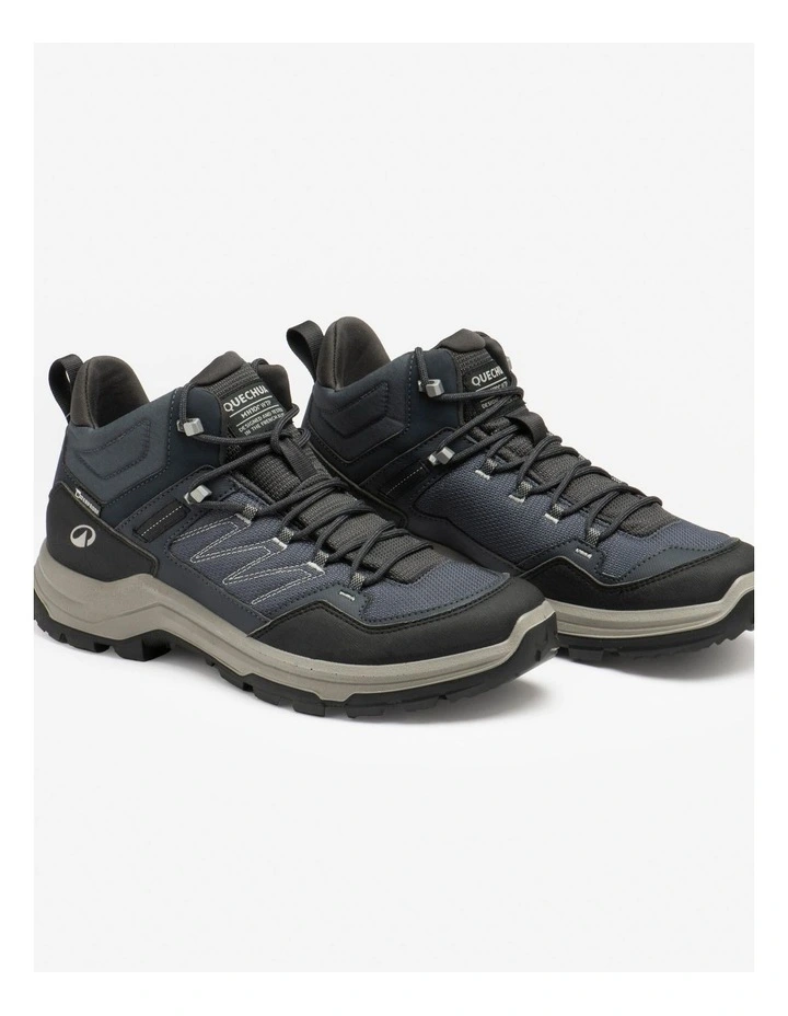 Decathlon - Quechua Men's Hiking Boots MH100 Grey image 2