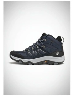Decathlon - Quechua Mens Hiking Boots MH500 Asphalt Blue