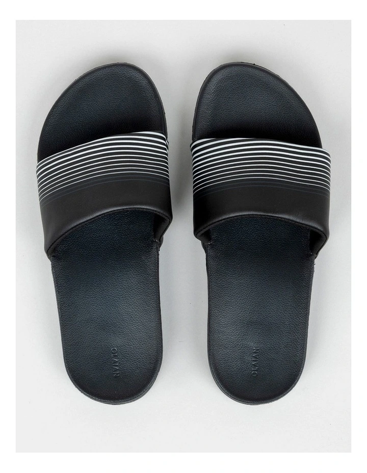 Decathlon - Men's SANDALS SLAPS 550 - Lines image 3