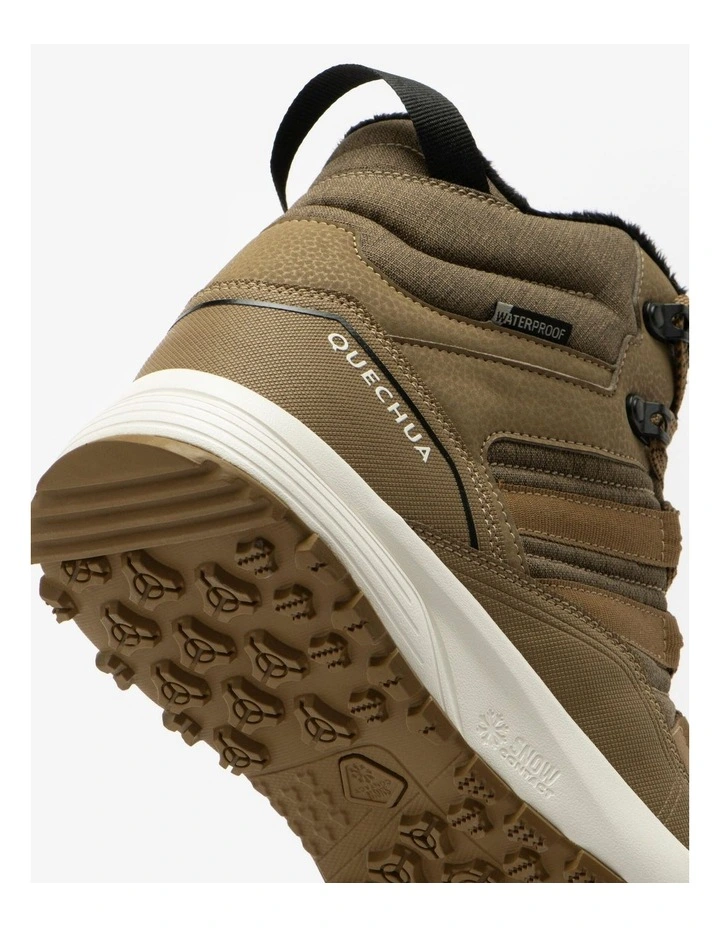 Decathlon - Quechua Mens Hiking Boots NH500 Brown image 7