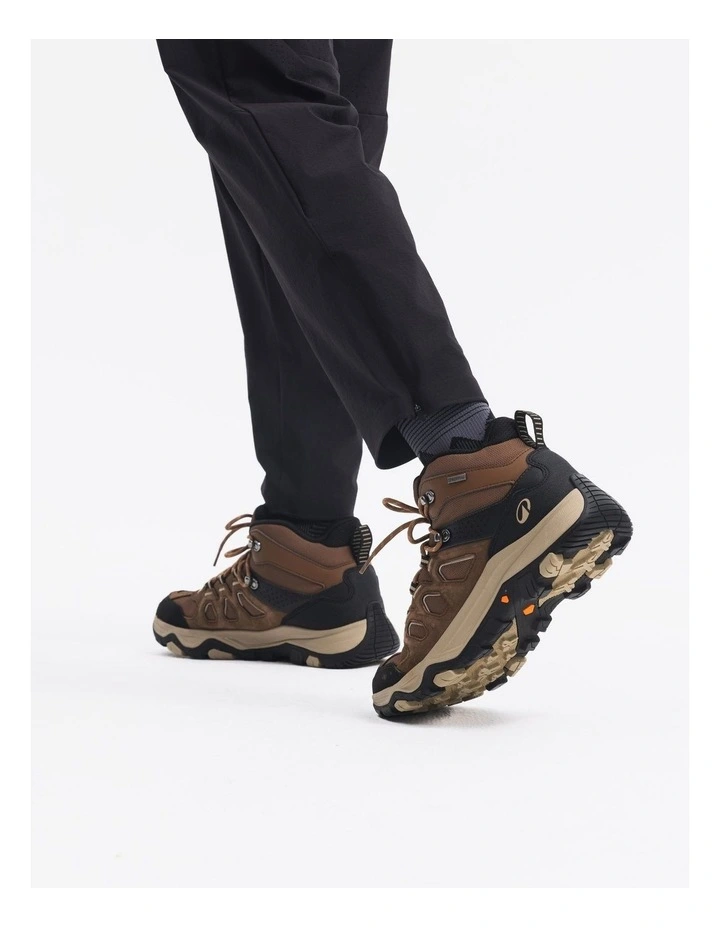 Decathlon - Quechua Mens Hiking Boots MH500 Brown image 2