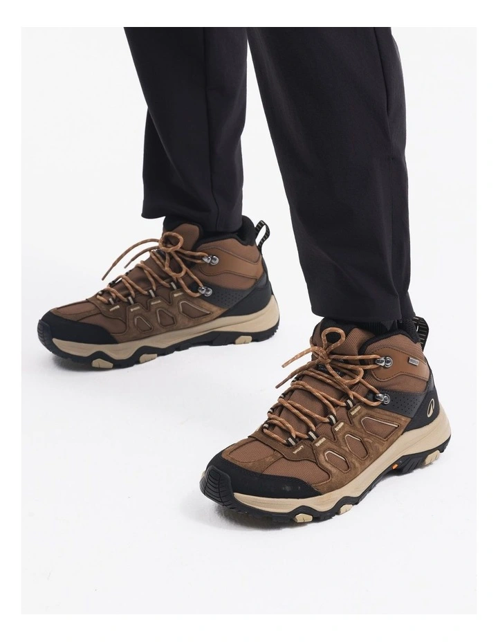 Decathlon - Quechua Mens Hiking Boots MH500 Brown image 5