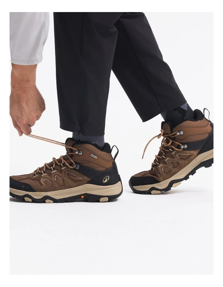 Decathlon - Quechua Mens Hiking Boots MH500 Brown image 7