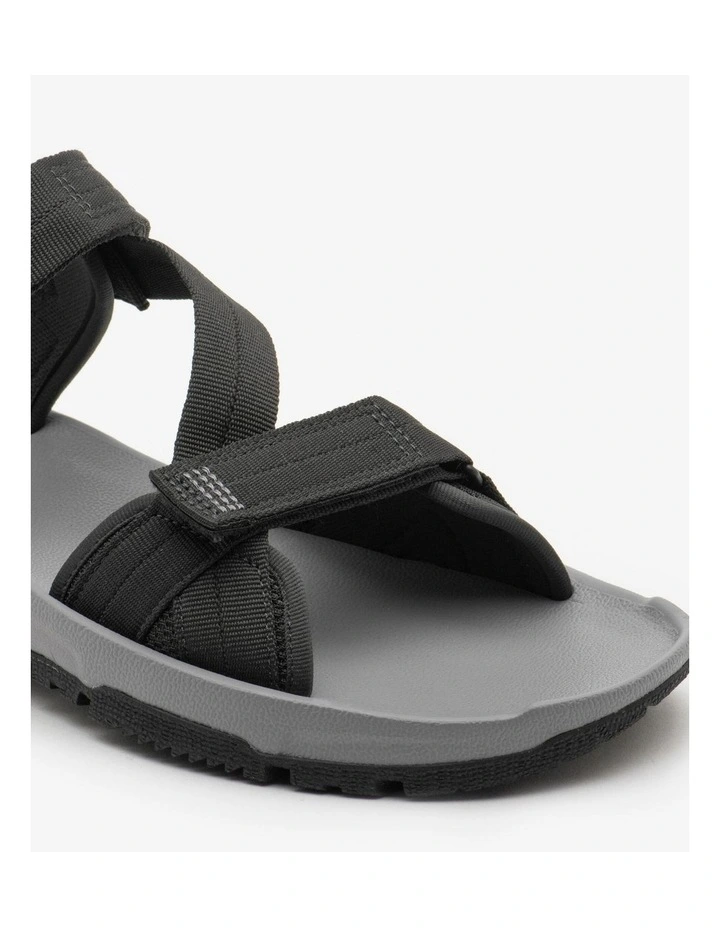 Decathlon - Mens Hiking Sandals, NH500 - Dark Grey image 3