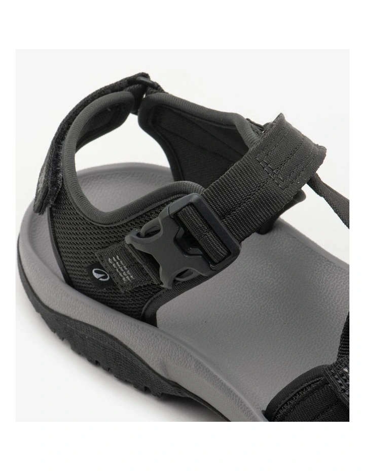 Decathlon - Mens Hiking Sandals, NH500 - Dark Grey image 7