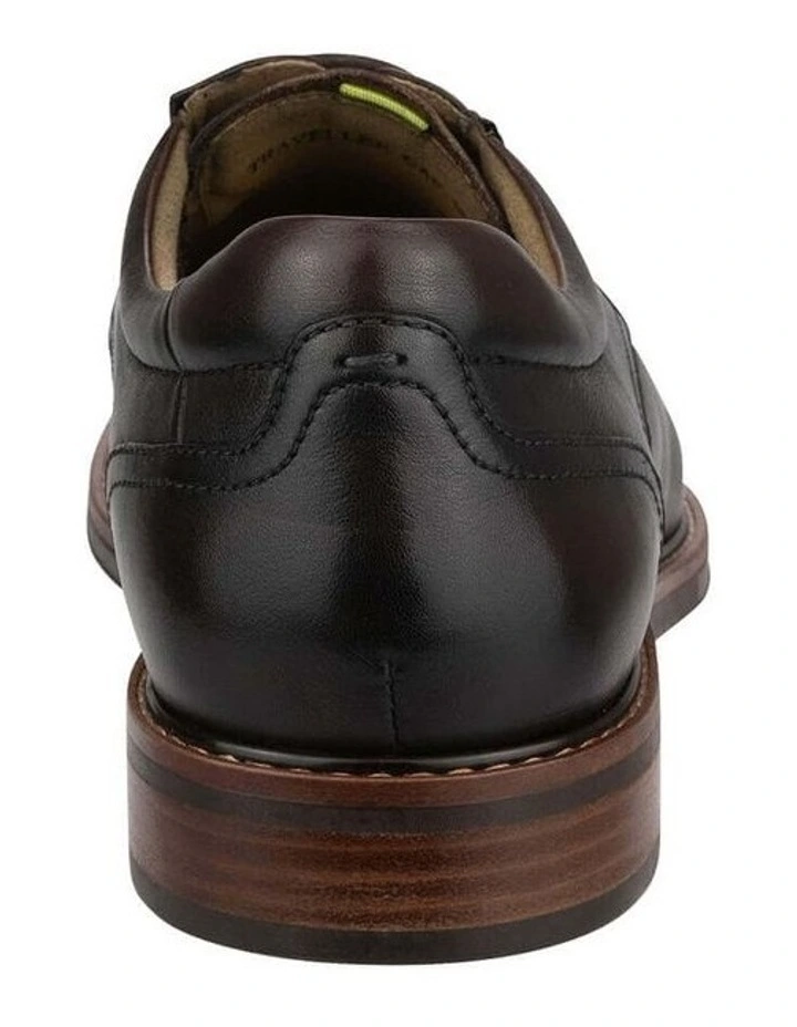 Traveller Cap Toe Derby In Brown image 4