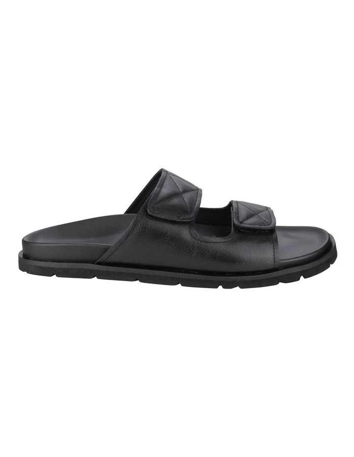Bayside Double Strap Slide Sandal in Black image 3