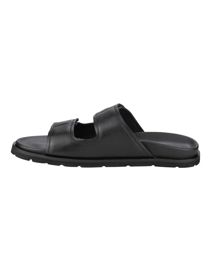 Bayside Double Strap Slide Sandal in Black image 5