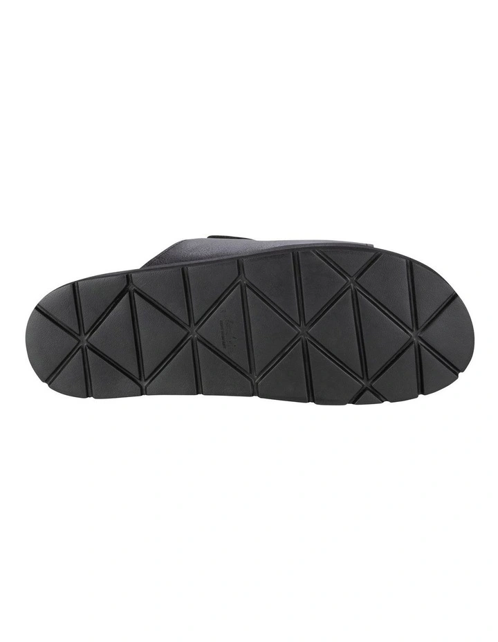 Bayside Double Strap Slide Sandal in Black image 7