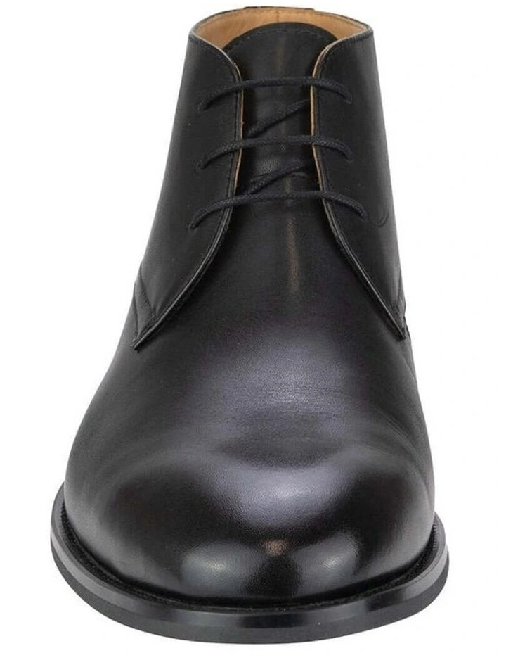 Chadwick Chukka Plain Toe Chukka Boot In Black image 2