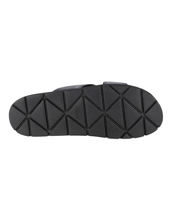 Bayside Cross Strap Slide Sandal in Black image 7