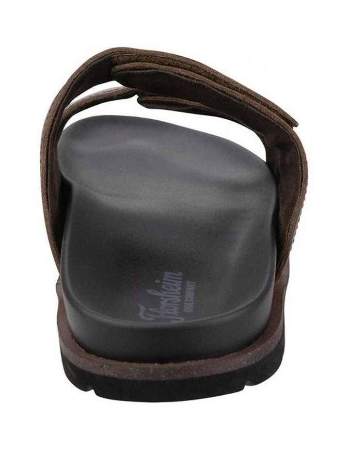 Bayside Double Strap Slide Sandal in Brown image 4