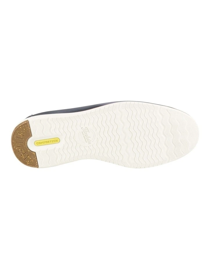 Tropics 2 Eye Elastic Lace Moc Toe in Navy image 7
