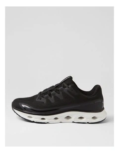 Flow Black White Mesh Sneakers