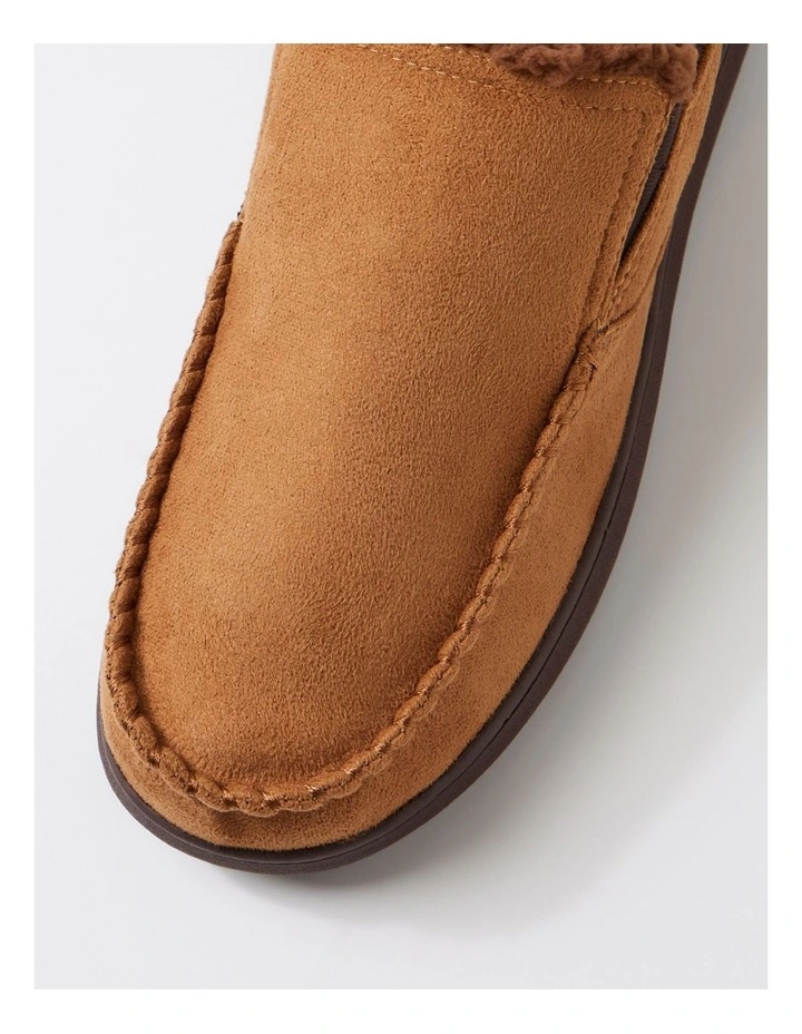Hibernate Tan Choc Fabric Slippers image 4