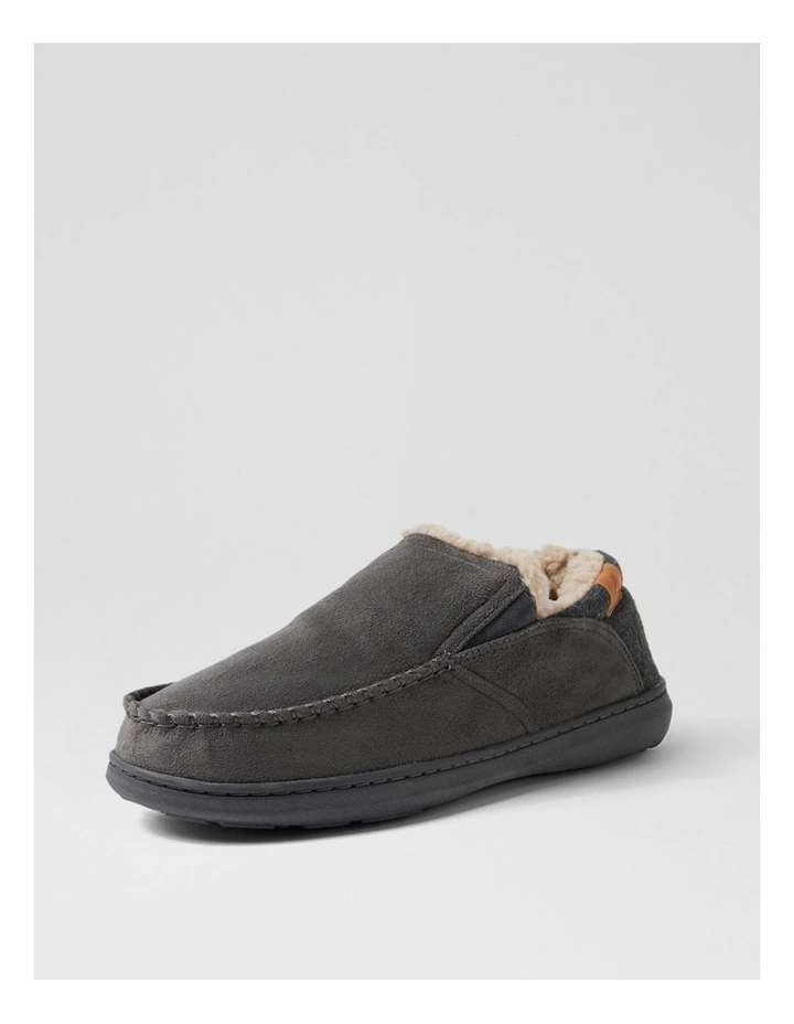 Hibernate Grey Fabric Slippers image 2