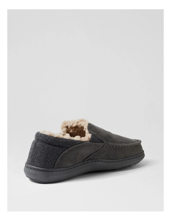 Hibernate Grey Fabric Slippers image 3