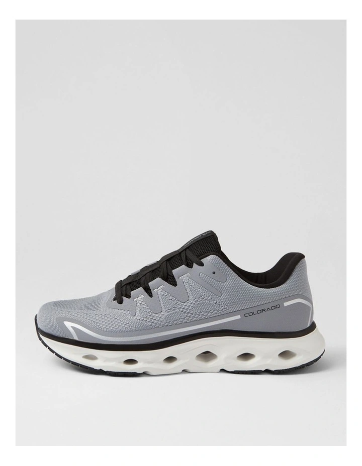 Flow Grey Mesh Sneakers image 1