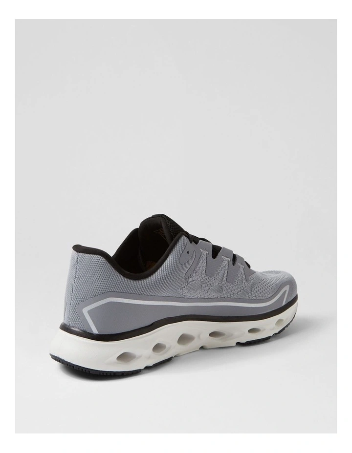 Flow Grey Mesh Sneakers image 3