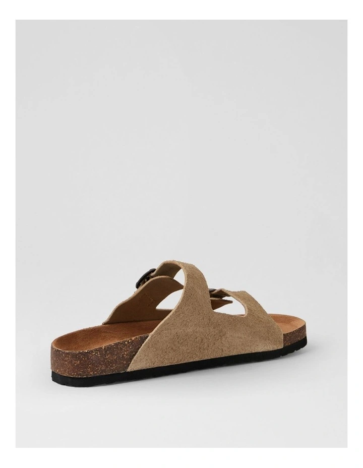 Farrah Taupe Suede Slides image 3