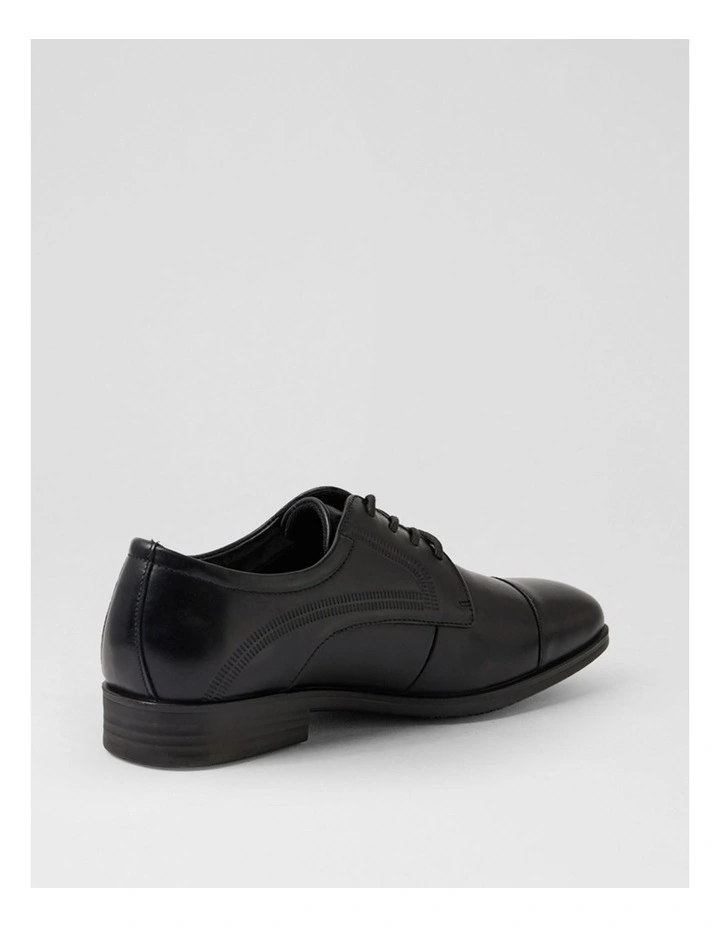 Volster Ee Wp Int Black Leather Lace Up Flats image 3
