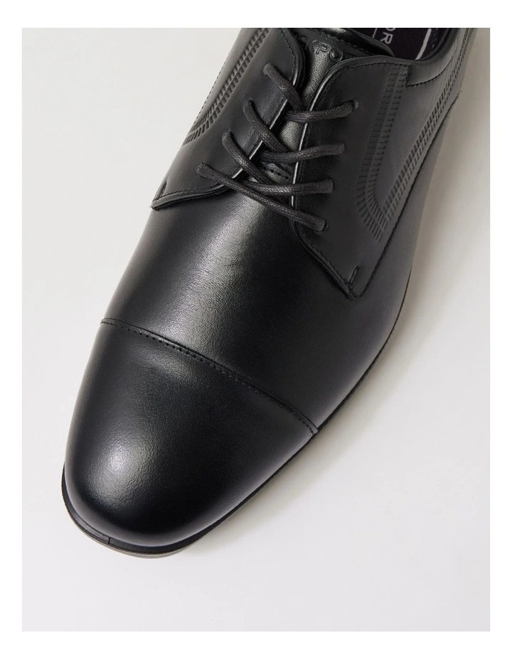 Volster Ee Wp Int Black Leather Lace Up Flats image 4