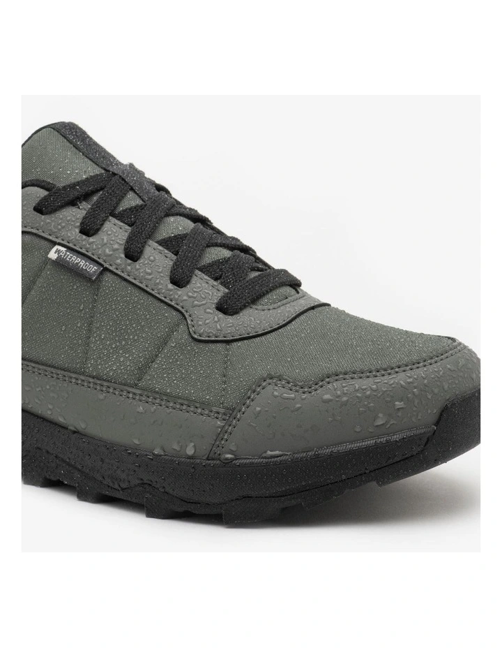Mens Low Waterproof Hiking Boots, NH100 - Light Grey image 6