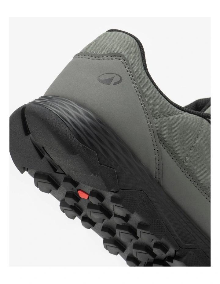 Mens Low Waterproof Hiking Boots, NH100 - Light Grey image 7