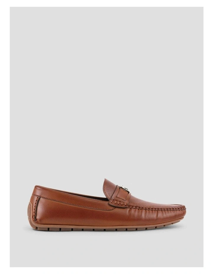 Gade Logo Loafers in Brown image 2