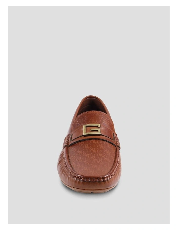 Gade Logo Loafers in Brown image 4