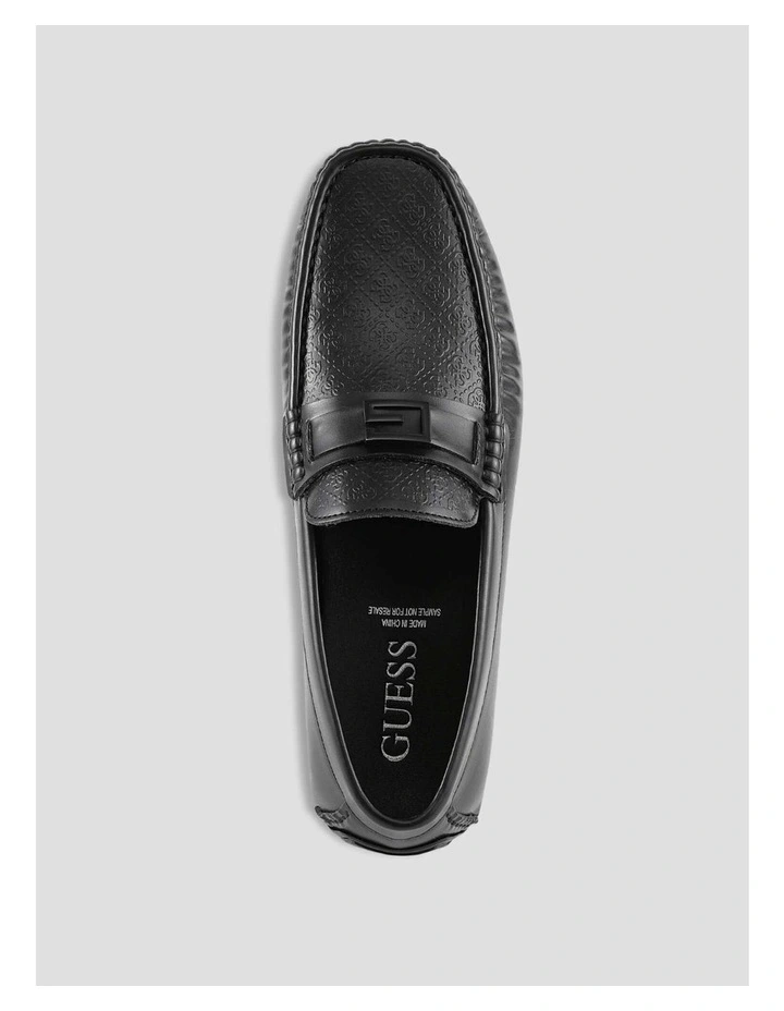 Gade Logo Loafers in Black image 6