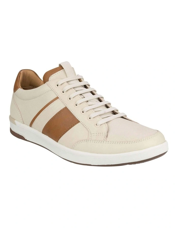 Crosscourt Sneaker In Bone image 1