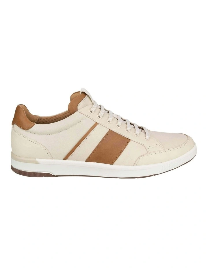 Crosscourt Sneaker In Bone image 3