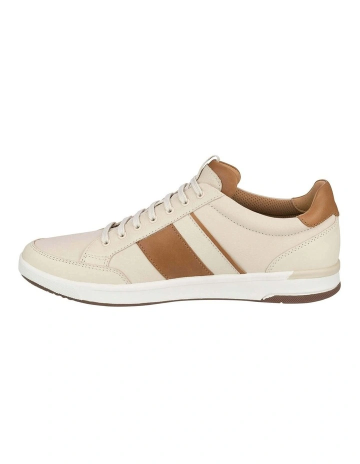 Crosscourt Sneaker In Bone image 5