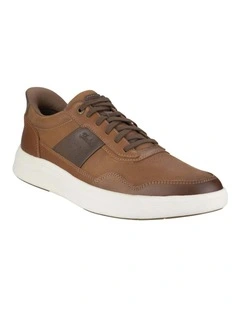 Crosstour Lace Sneaker In Cognac