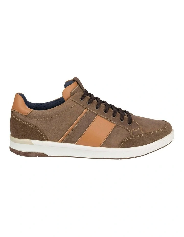 Crosstour Lace Sneaker In Mushroom image 3
