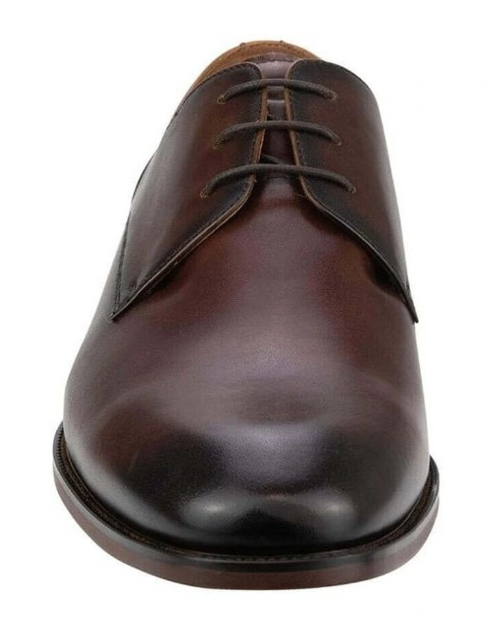 Sorrento Plain Toe Derby In Brown image 2