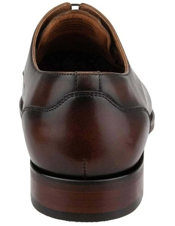 Sorrento Plain Toe Derby In Brown image 4